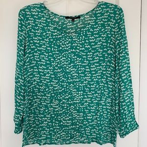 19 Cooper Super Soft Green Blouse Top